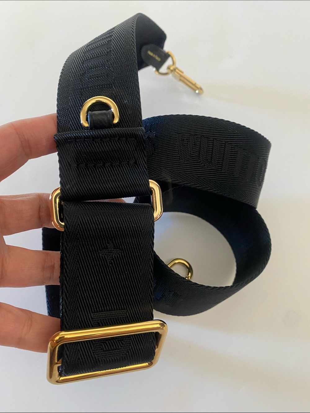 Louis Vuitton black nylon strap - Picture 5 of 12